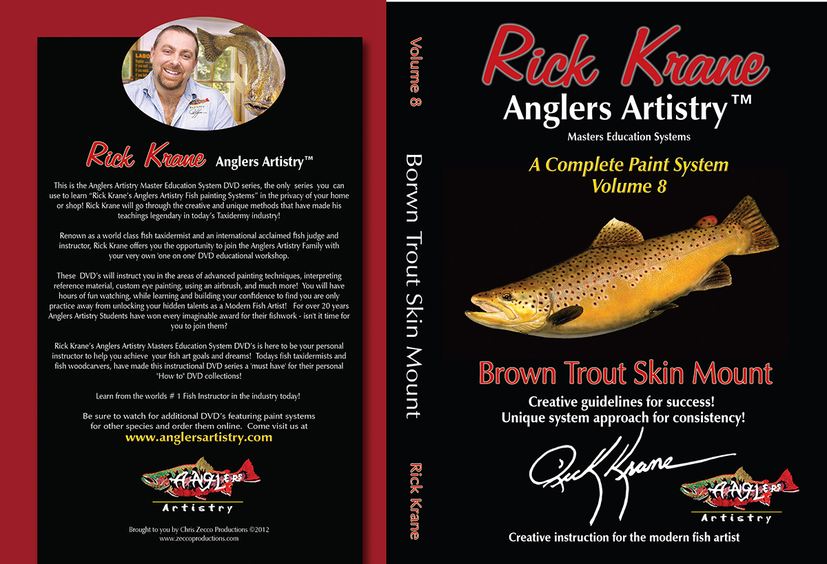 Volume 8 - Brown Trout Skin Mount - Click Image to Close